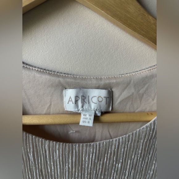 APRICOT | Ombré Plisse top | size 6 - Picture 6 of 7